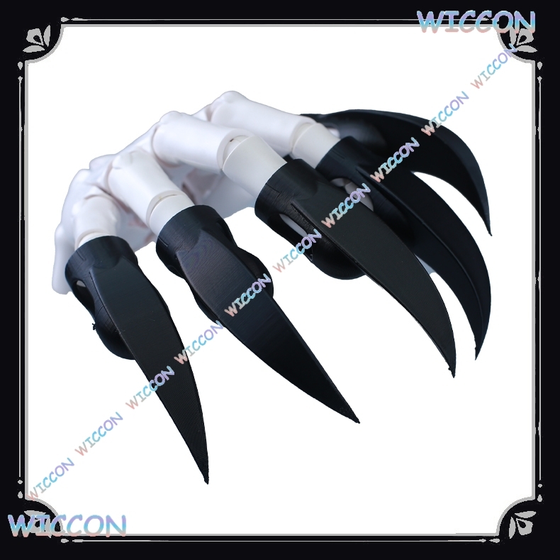 동물 의상 손톱 검은 짐승 발톱 장갑 모피 발 코스프레 - Women Accessories Kit 리뷰 및 가격