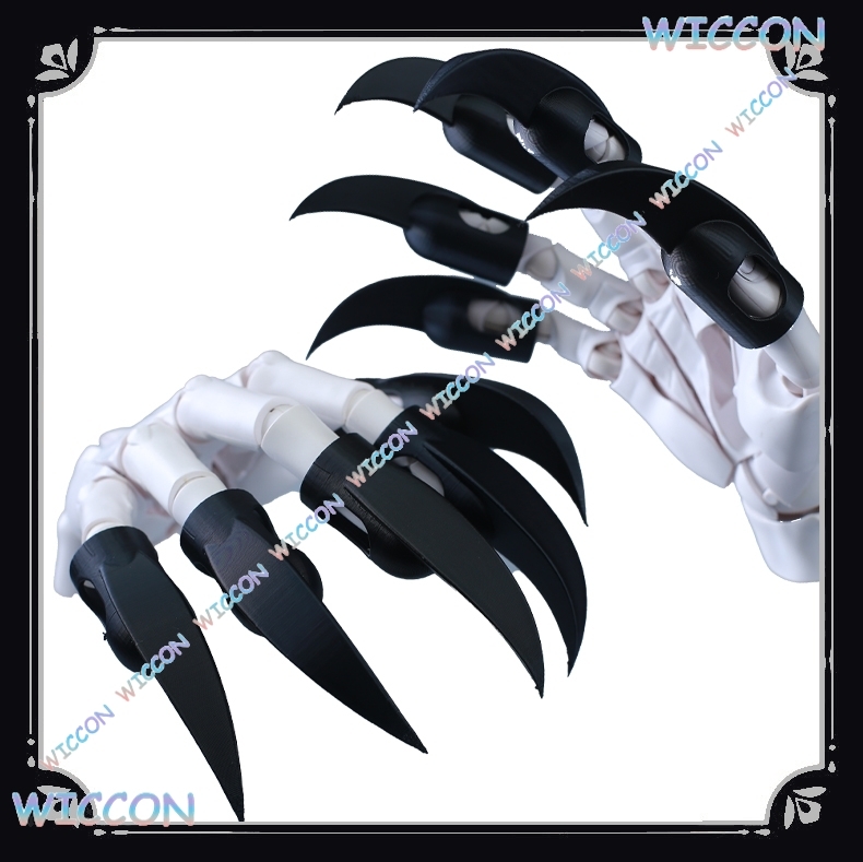 동물 의상 손톱 검은 짐승 발톱 장갑 모피 발 코스프레 - Women Accessories Kit 리뷰 및 가격