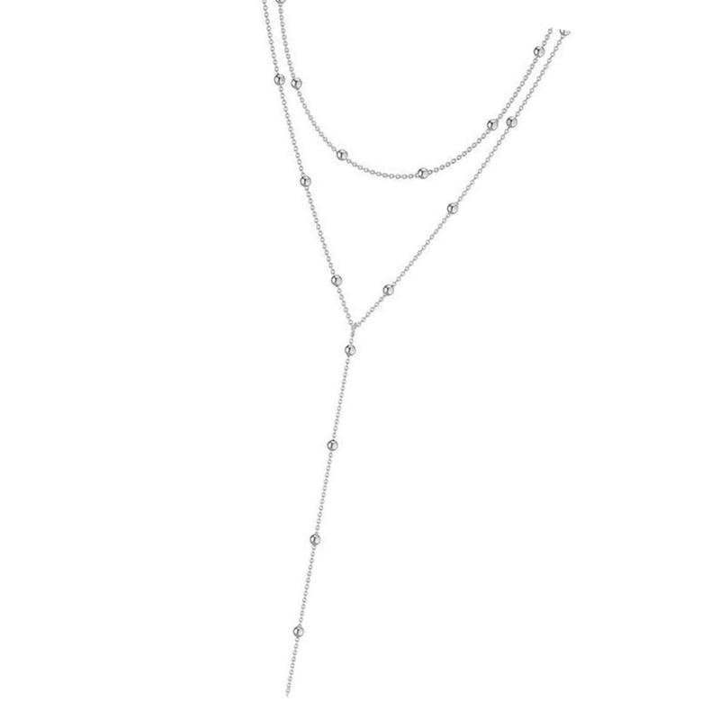 J78F 세련된 다중 가닥 체인 목걸이 섬세한 프린지  - Women'S Accessories For Formal Wear 리뷰 및 가격