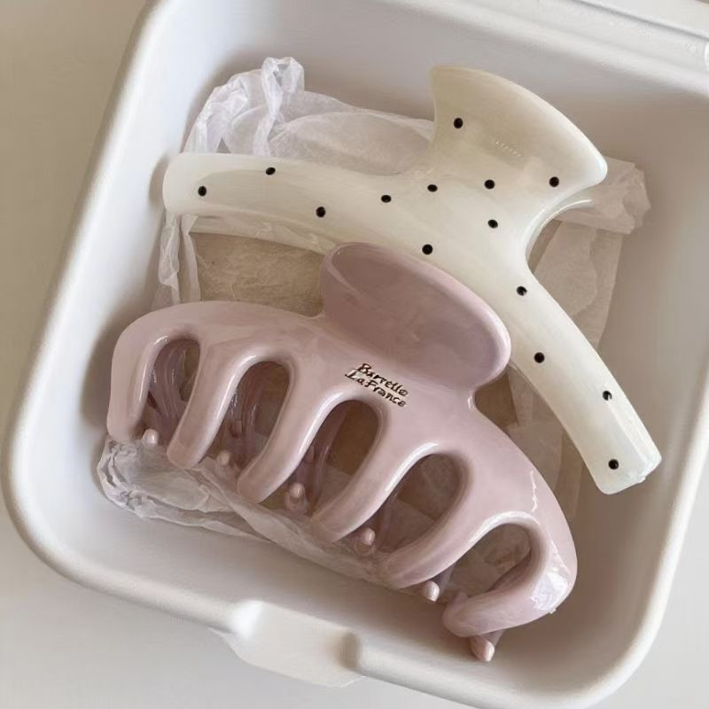대형 아크릴 드래곤 본 샤크 헤어 클립 프랑스 스타일  - Women'S Korean Accessories 리뷰 및 가격