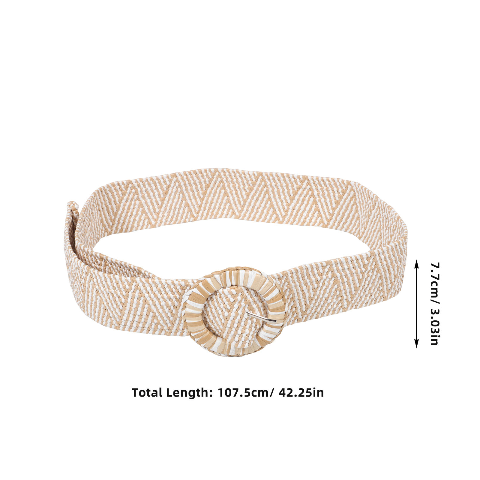 여성용 PP 스트로 탄성 꼬임 와이드 허리 벨트, 여름 - Women'S Accessories For Formal Wear 리뷰 및 가격