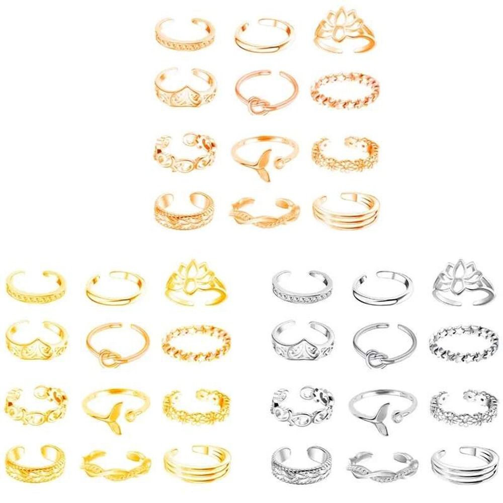합금 비치 발가락 액세서리 연꽃 패션 쥬얼리 한국 스타 - Women'S Korean Accessories 리뷰 및 가격
