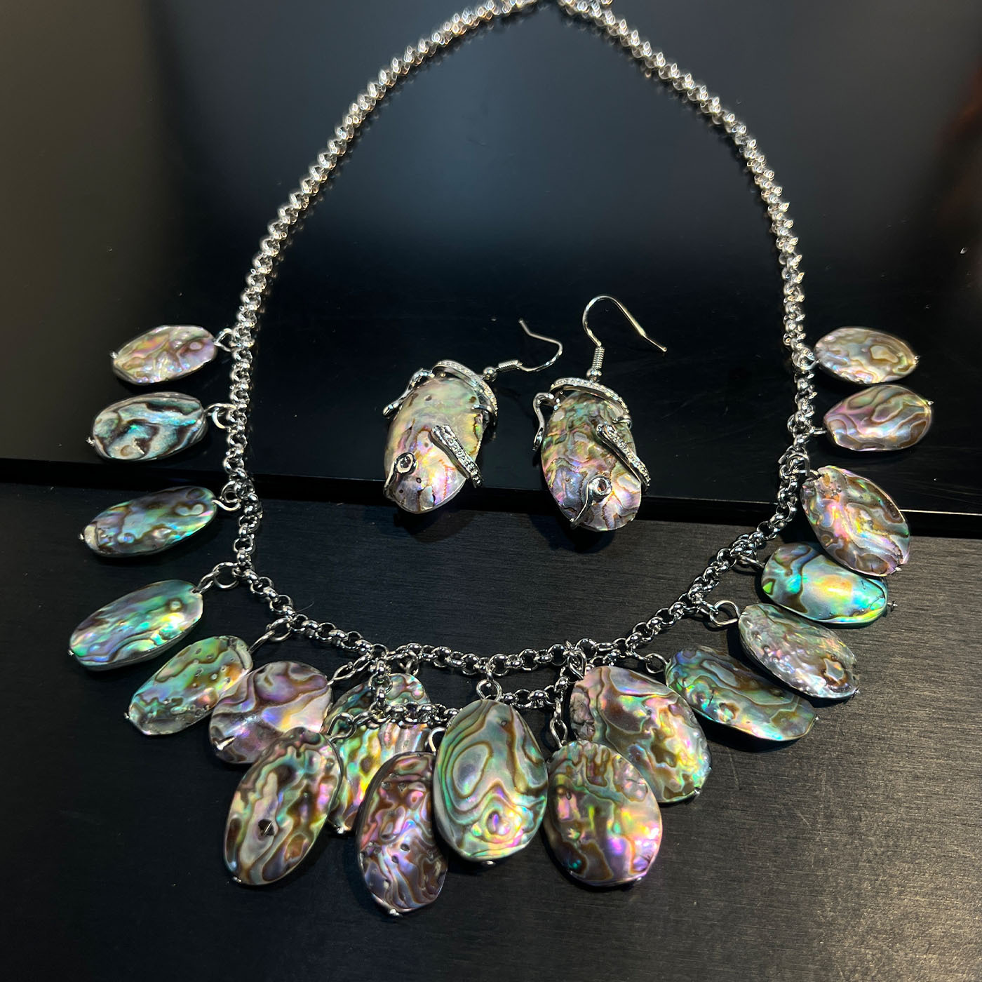 여성용 이브닝 파티 드레스 액세서리 목걸이 귀걸이 팔찌 - Women Jewelry Accessories For Black Dress 리뷰 및 가격