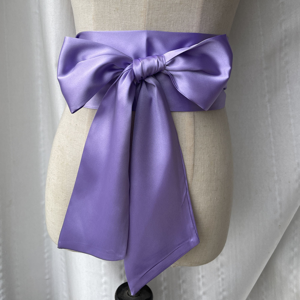 넓은 리본 허리띠 여성용 조절 가능한 타이업 벨트 패브 - Women'S Accessories For Formal Wear 리뷰 및 가격