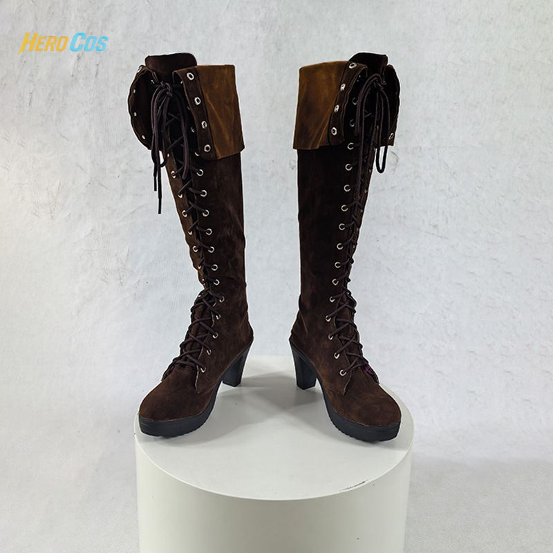 게임 데빌 크라이 4 레이디 코스프레 하이힐 신발 부츠 - Women Accessories Kit 리뷰 및 가격