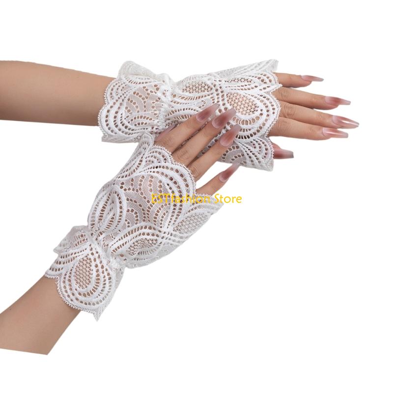 Y5GC 레이스 분리형 슬리브 커프 레이어드 팔 장식  - Women'S Accessories For Formal Wear 리뷰 및 가격